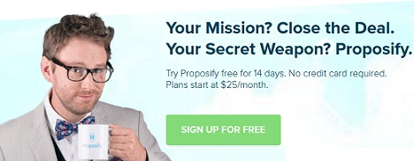 proposify free trial and coupon code