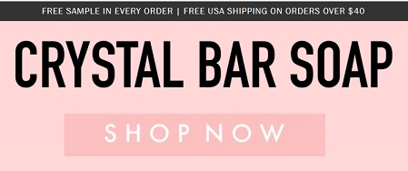crystal bar soap discount code