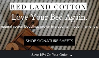 red land cotton sheets coupon code