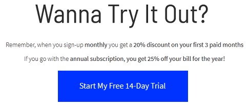 get unbounce free trial discount