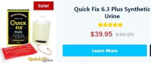 Quick Fix Synthetic Urine Plus