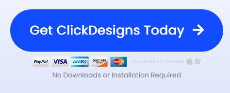 ClickDesigns promocode logo